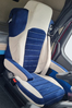 Premium-Sitzbezüge nach Maß für Mercedes Actros und Pro Cabin (Klappbarer Beifahrersitz) 8