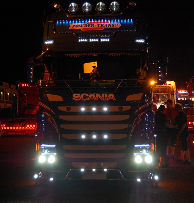 Ledson LED Tagfahrlicht Scania R-Line weiß - LKW » Scania » Exterior »  Beleuchtung » Ledson LED Tagfahrlicht Scania R-Line weiß