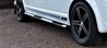 Sidebars Seitenschwellerrohre mit Trittflächen/Einstiegen für VW Transporter T5/6/6.1 langer Radstand (LWB) Bild2