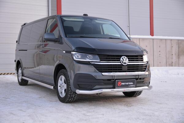Sidebars Gerade Seitenschwellerrohre für VW T5/ T6/ T6.1 - Langer Radstand (LWB) Bild1