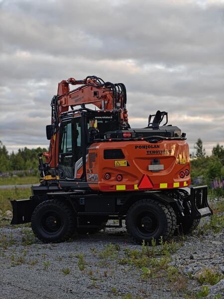 Hitachi ZX135W-7 Lichtbügel Kontergewicht